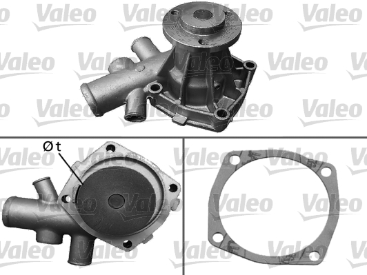 VALEO Vízpumpa 506285_VALEO