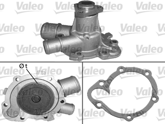 VALEO Vízpumpa 506286_VALEO