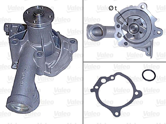 VALEO Vízpumpa 506404_VALEO