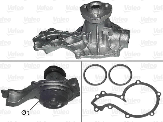 VALEO Vízpumpa 506594_VALEO