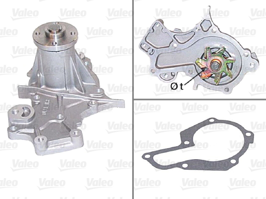 VALEO Vízpumpa 506614_VALEO