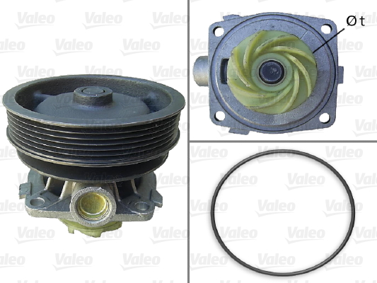 VALEO Vízpumpa 506670_VALEO