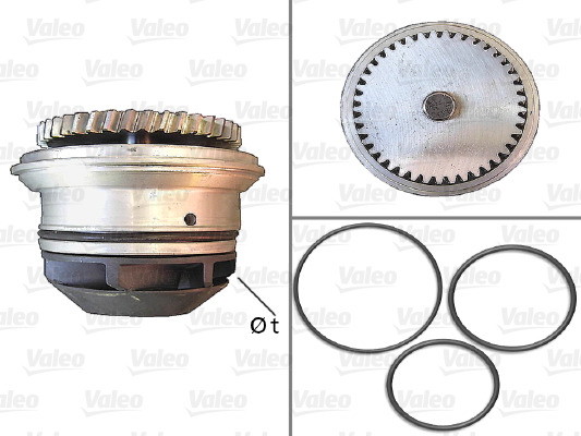 VALEO Vízpumpa 506877_VALEO