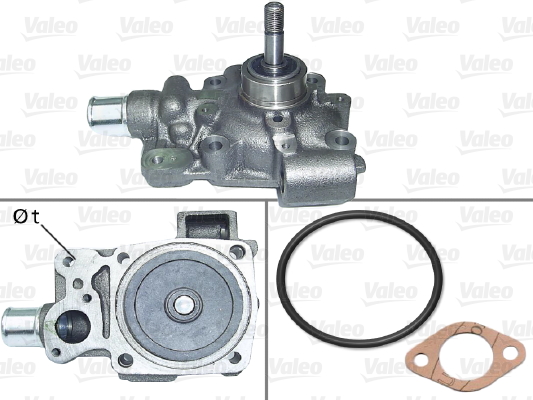 VALEO Vízpumpa 506879_VALEO