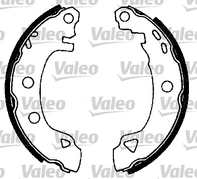 VALEO Fékpofa 553711_VALEO