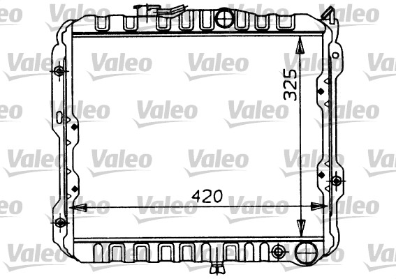 VALEO Vízhűtő 730449_VALEO