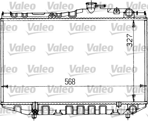 VALEO Vízhűtő 730470_VALEO