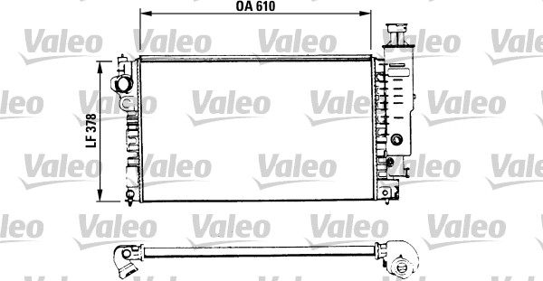 VALEO Vízhűtő 730575_VALEO