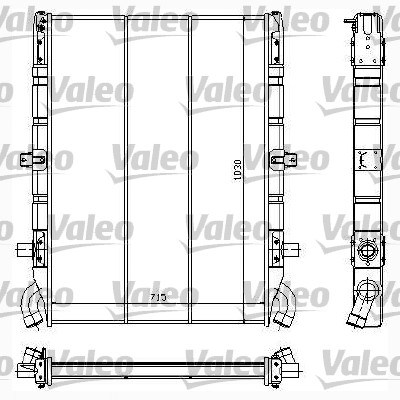 VALEO Vízhűtő 730638_VALEO