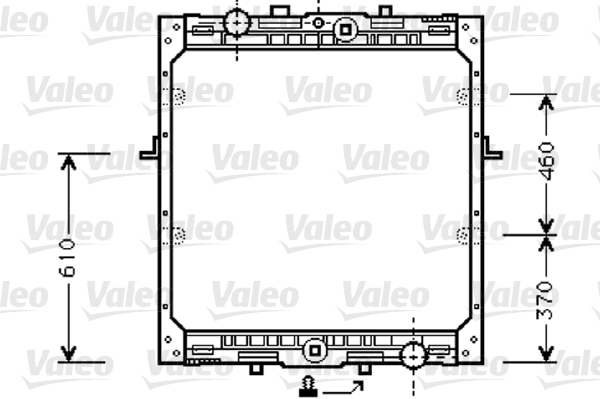 VALEO Vízhűtő 731929_VALEO