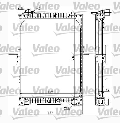 VALEO Vízhűtő 732996_VALEO