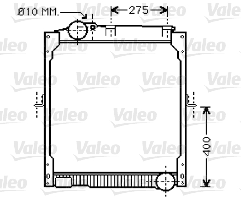 VALEO Vízhűtő 733414_VALEO