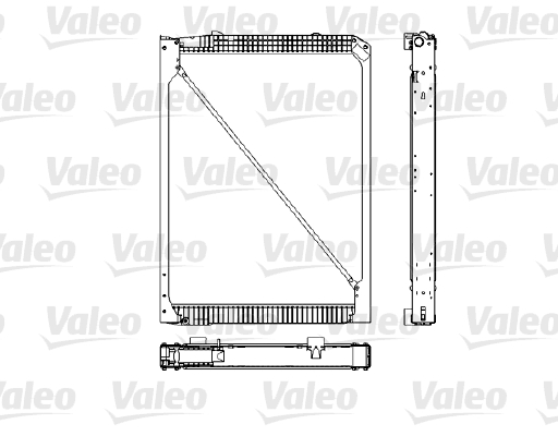 VALEO Vízhűtő 733484_VALEO