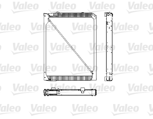 VALEO Vízhűtő 733485_VALEO