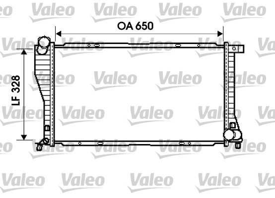 VALEO Vízhűtő 734394_VALEO