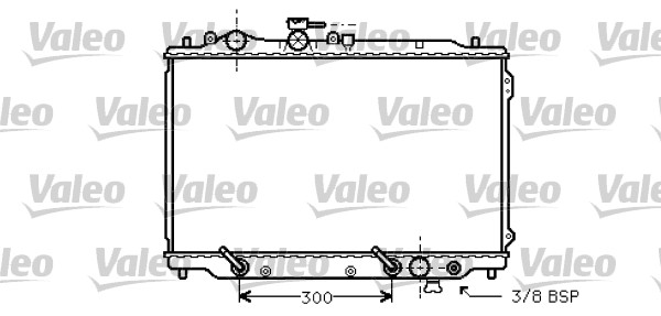 VALEO Vízhűtő 734581_VALEO