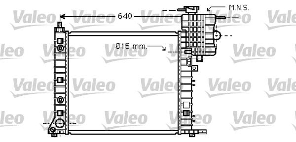 VALEO Vízhűtő 734668_VALEO