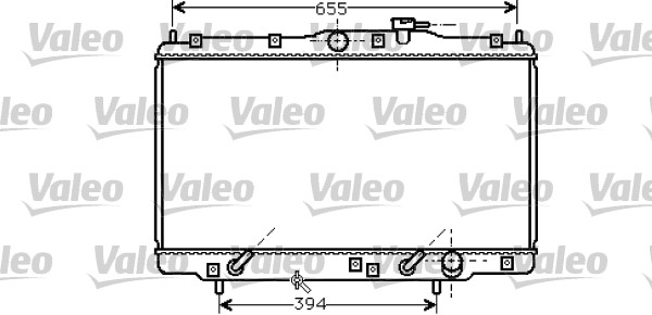 VALEO Vízhűtő 734747_VALEO