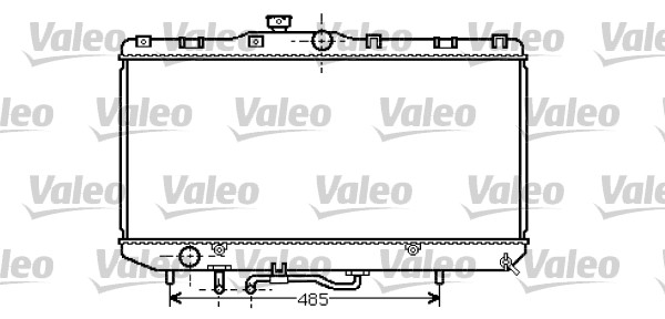 VALEO Vízhűtő 734839_VALEO