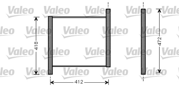 VALEO 734848_VALEO Vízhűtő