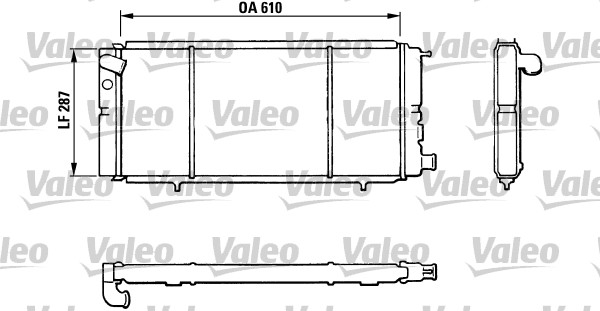 VALEO Vízhűtő TH014_VALEO