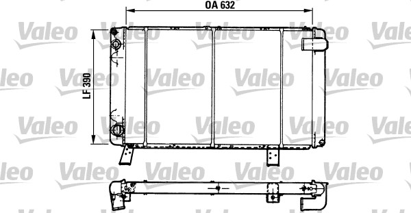 VALEO Vízhűtő 810918_VALEO