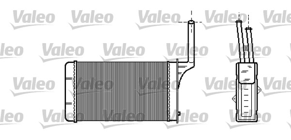 VALEO Fűtőradiátor 812114_VALEO