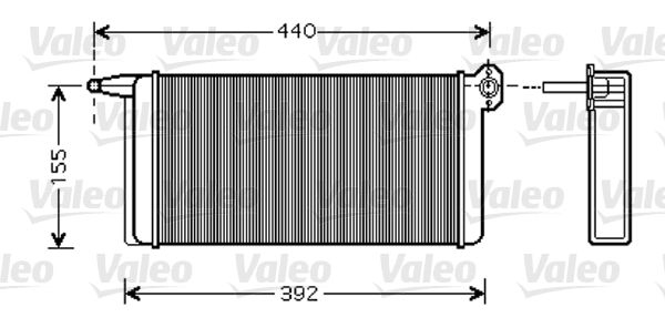 VALEO Fűtőradiátor 812347_VALEO