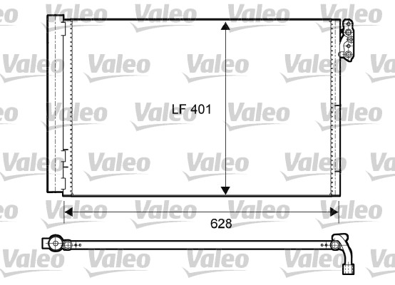 VALEO Klímahűtő 814011_VALEO