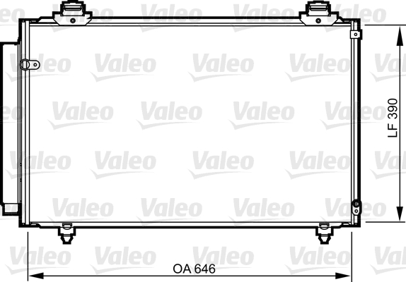 VALEO Klímahűtő 814212_VALEO