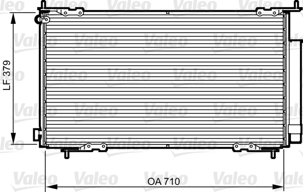 VALEO Klímahűtő 814225_VALEO