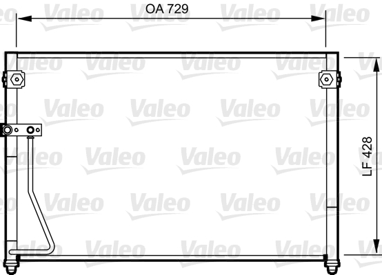 VALEO Klímahűtő 814261_VALEO