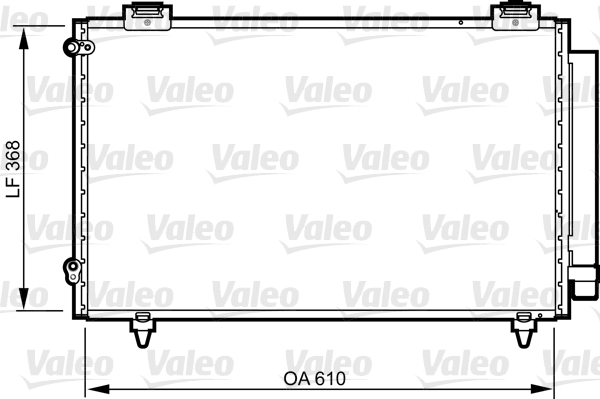 VALEO Klímahűtő 814263_VALEO