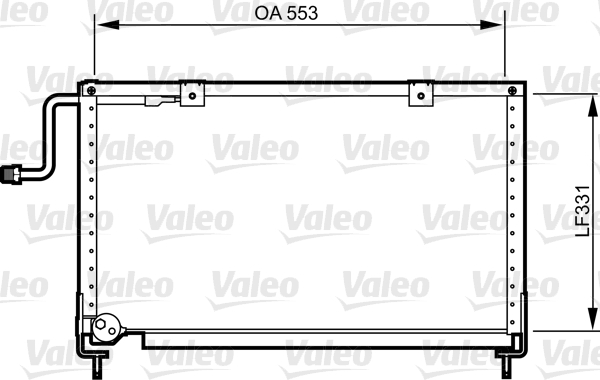 VALEO Klímahűtő 814274_VALEO