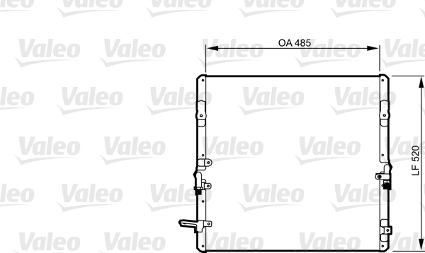 VALEO Klímahűtő 814280_VALEO