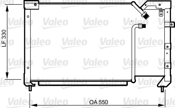 VALEO Klímahűtő 814281_VALEO