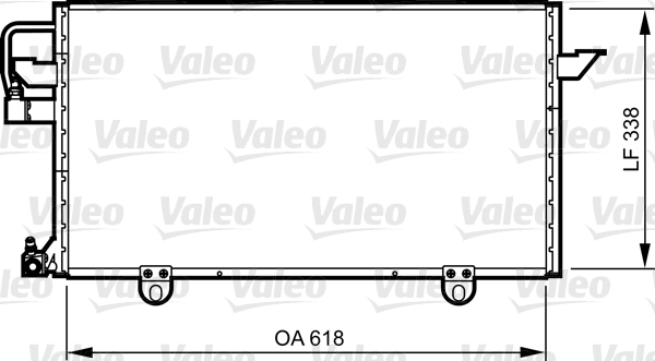 VALEO Klímahűtő 814286_VALEO