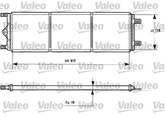 VALEO Vízhűtő 816868_VALEO