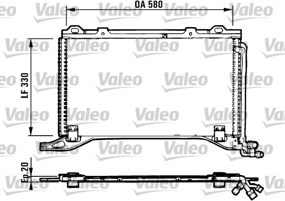 VALEO Klímahűtő T894R_VALEO