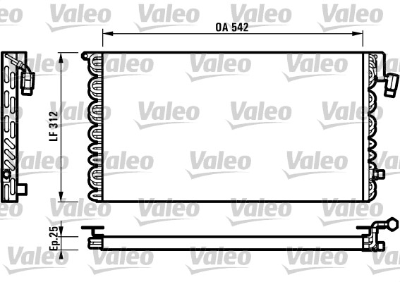 VALEO Klímahűtő T936R_VALEO