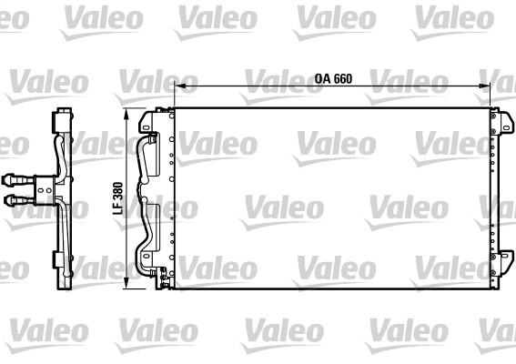 VALEO Klímahűtő 816991_VALEO