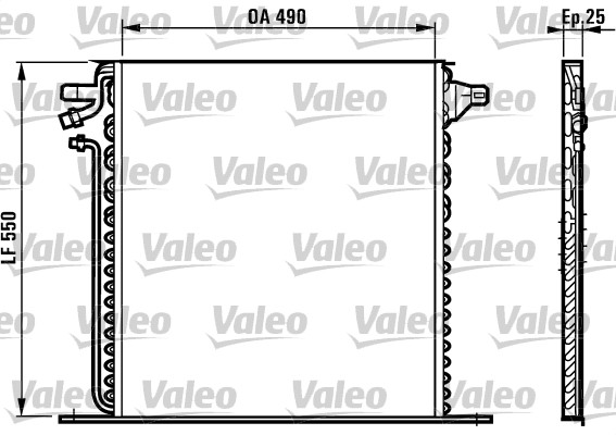 VALEO Klímahűtő T943R_VALEO