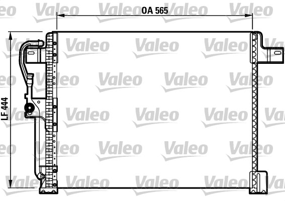 VALEO Klímahűtő T949R_VALEO