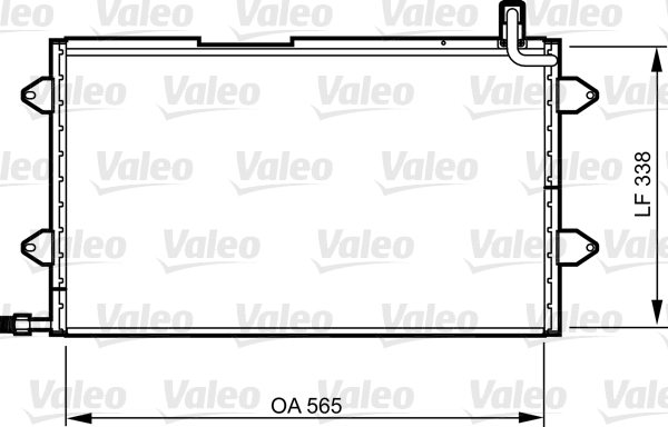 VALEO Klímahűtő 817024_VALEO