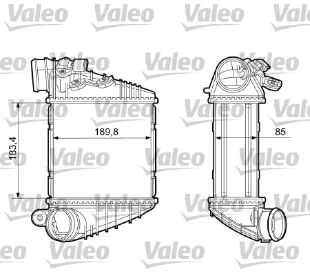 VALEO Töltőlevegő hűtő IA1069_VALEO