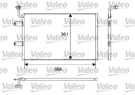 VALEO Klímahűtő 817245_VALEO