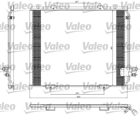 VALEO Klímahűtő 817252_VALEO