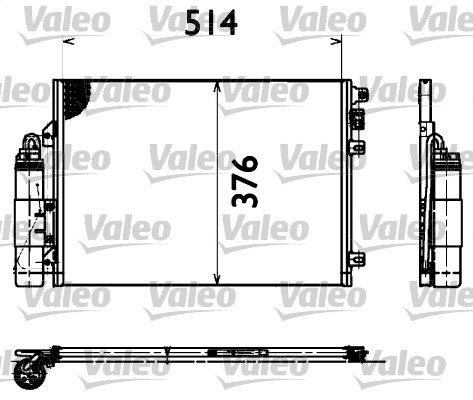 VALEO Klímahűtő 817428_VALEO