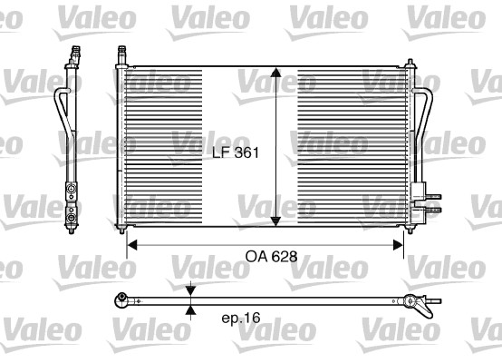 VALEO Klímahűtő 817493_VALEO