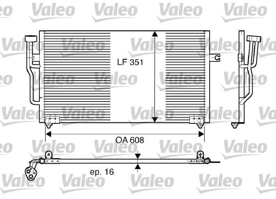 VALEO Klímahűtő 817559_VALEO